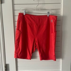 Alaskan Hardgrea by Deluth Trading Company Athletic Shorts Red/Orange Size Large